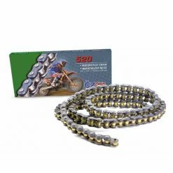 Cz Chains Catene Cz Chain Catena 520 O-ring 125-450 Enduro 120 Maglie 6 Cz Chains Catene Cz Chain Catena 520 O-ring 125-450 Enduro 120 Maglie -Vendite Cellularline cz catena trasmissione 1