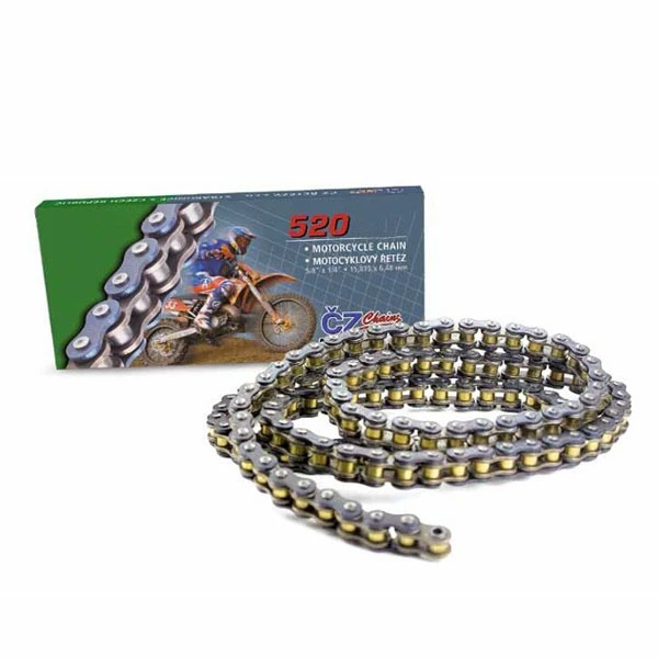 Cz Chains Catene Cz Chain Catena 520 O-ring 125-450 Enduro 120 Maglie 4 Cz Chains Catene Cz Chain Catena 520 O-ring 125-450 Enduro 120 Maglie - immagine 3
