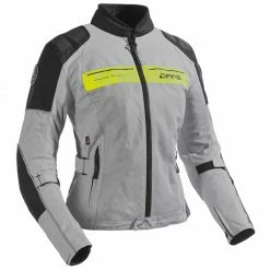 Tessuto Traforate Giacca Donna Dane Solrig Nero Giallo