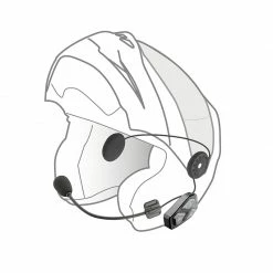 Cellularline Pilota Passeggero Interfono Interphone U-com 3 Singolo 7 Cellularline Pilota Passeggero Interfono Interphone U-com 3 Singolo -Vendite Cellularline interphone ucom3 singolo 3