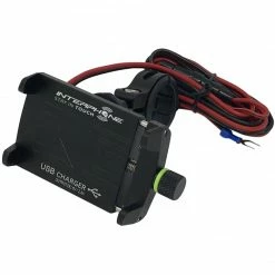 Cellularline Navigatori Smartphone Porta Telefono Interphone Aluminium Usb Crab